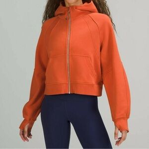 lululemon athletica Orange Hoodie